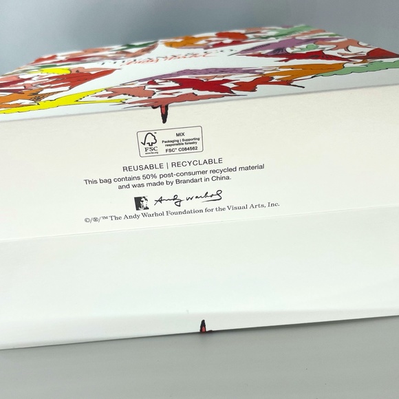 TIFFANY & CO/ANDY WALHOL Limited Edition Gift bag + extra iconic Robin's Egg bag - Picture 4 of 10